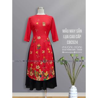 Áo Dài Cách Tân Lụa Cao Cấp CBC524